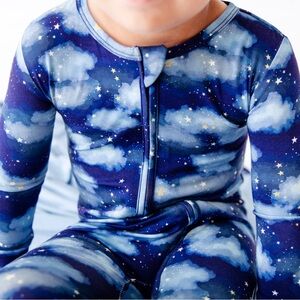 Dreamiere Dream Jamms Sky’s the Limit Convertible Footie Pajamas Bamboo Clouds